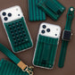 Evergreen Stripe Magnetic Wallet
