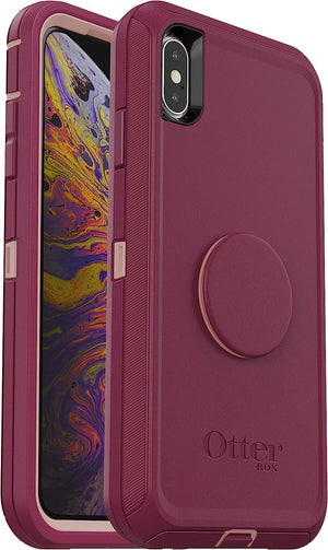 OtterBox Otter+Pop DEFENDER SERIES Case for Apple iPhone XS Max - Fall Blossom (Certified Refurbished) - Techable