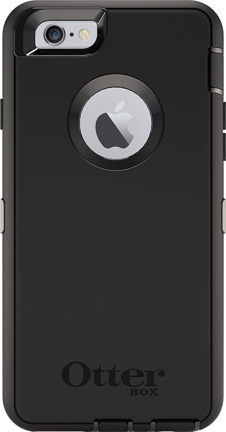 OtterBox DEFENDER SERIES Case & Holster for Apple iPhone 6 Plus/6S Plus - Black (Certified Refurbished) - Techable