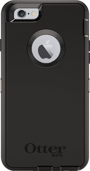OtterBox DEFENDER SERIES Case & Holster for Apple iPhone 6 Plus/6S Plus - Black (Certified Refurbished) - Techable