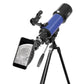 Explore One CF400 70mm Telescope with Carbon Fiber Wrap and AZ Mount – Blue