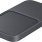 Samsung 15W Duo Fast Wireless Charger Pad -  Dark Gray (Refurbished)