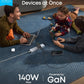 Anker Charger (140W, 4-Port, PD 3.1) with USB-C Cable