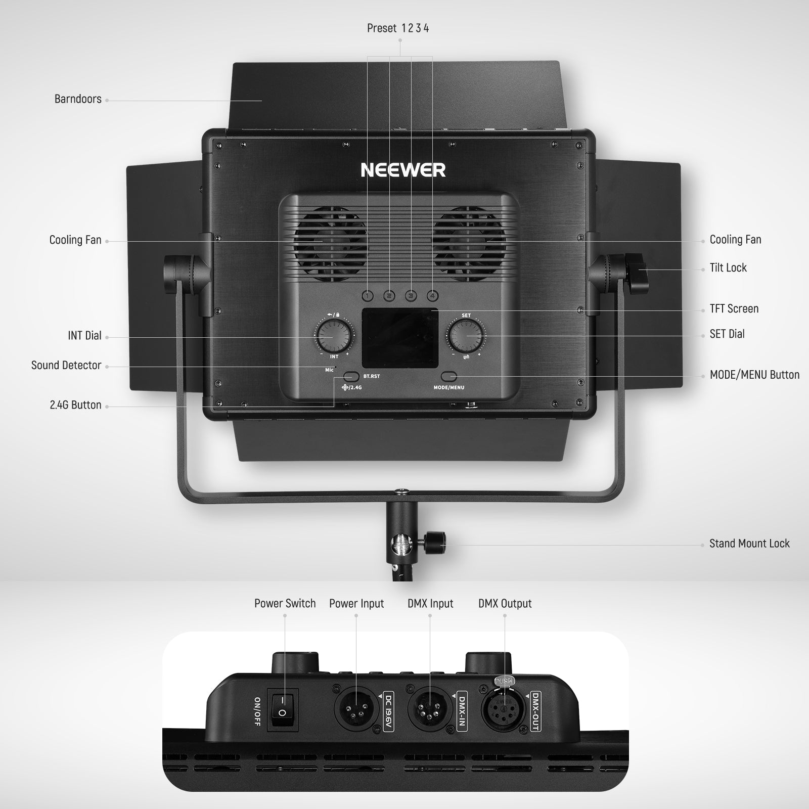 NEEWER PL60C RGB LED Video Light - Techable