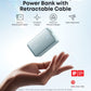 Anker Nano Power Bank (10K, 45W, Built-In Retractable USB-C Cable)