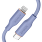Anker <b>641</b> USB-C to Lightning Cable (Flow, 3 ft Silicone)