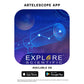 StarApp70 70mm Refractor Telescope with Astronomy APP