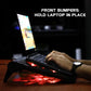 Enhance GXC1 Laptop Stand 5‑Fan USB‑Powered (Red)