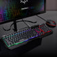 Enhance Infiltrate KL2 Membrane Gaming Keyboard – Multi-Color LED – Metal Build – Quiet Switches