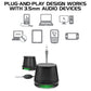 Enhance SB2 USB Powered LED Speakers – Green LED / 10 W Peak