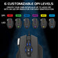 Enhance Theorem 2 MMO Gaming Mouse — 13‑Button, 4000 DPI, Black