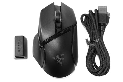 Razer Basilisk V3 Pro Gaming Mouse – Dual-Mode (Wired/Wireless) – Black – Refurbished