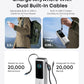 Anker 25000mAh Laptop Power Bank – 100W Triple USB-C with Built-In Cables