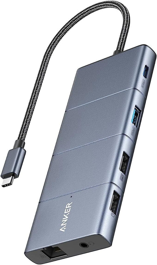 Anker USB-C Hub 565 11-in-1 Docking Station with Dual 4K Display, 100W PD, and 10Gbps USB Ports