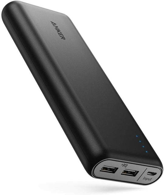 Anker PowerCore 20000 mAh | High‑Capacity Portable Charger | Black