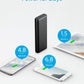 Anker PowerCore 20000 mAh | High‑Capacity Portable Charger | Black