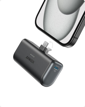 Anker Nano Power Bank   Foldable USB‑C   5,000 mAh