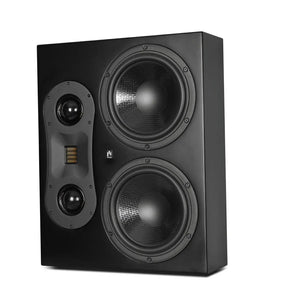 Theatrus T80S 3-Way Dual 8" Slim Cinema/Studio Monitor On-Wall Speaker