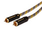 RCA Audio Stereo & Subwoofer Male to Male Cable Mono (Single)