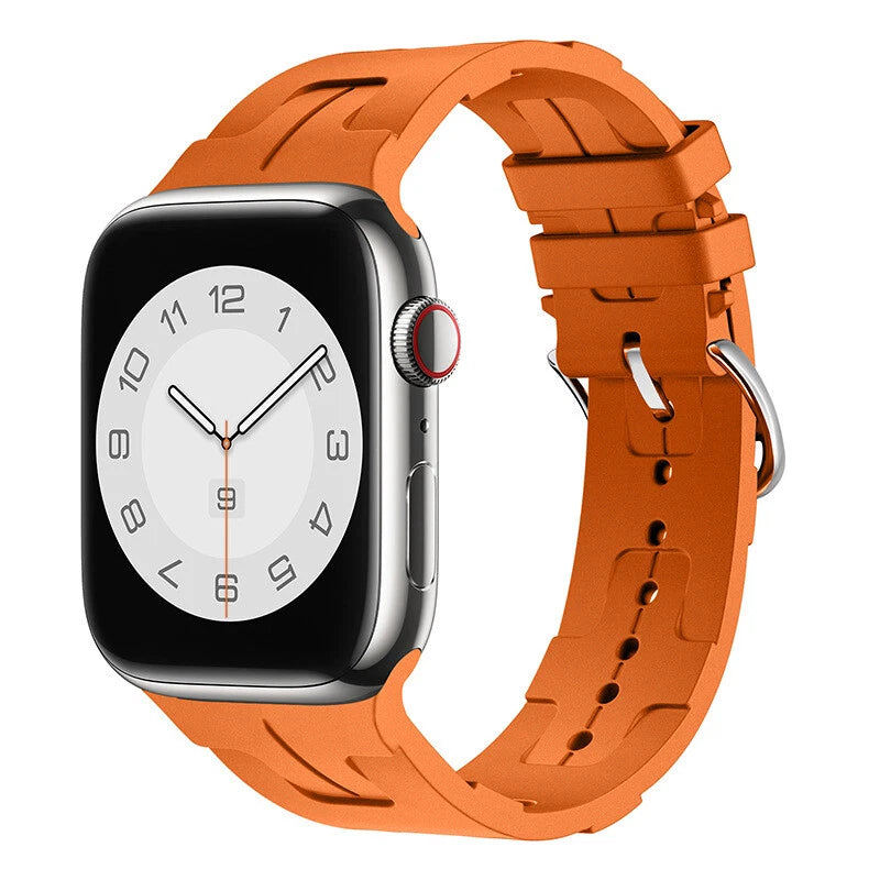 Apple Watch Hermès Series 9 – 45mm GPS + Cellular – Stainless Apple Watch Hermès Series 9 – 45mm GPS + Cellular – Stainless