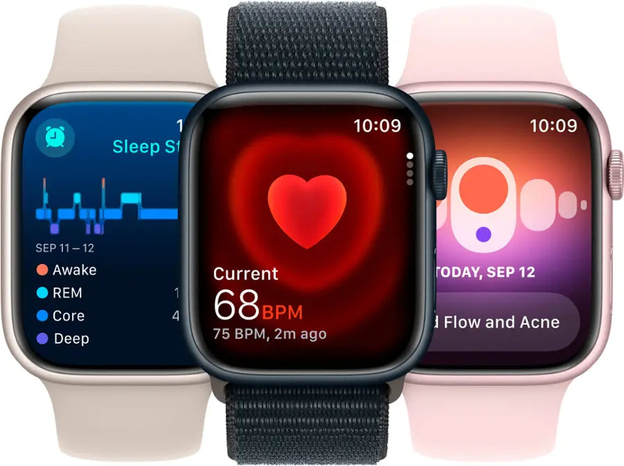 Apple Watch Series 9 (2023) – 41mm GPS Wi-Fi – Aluminum Case with Sport Band | Techable