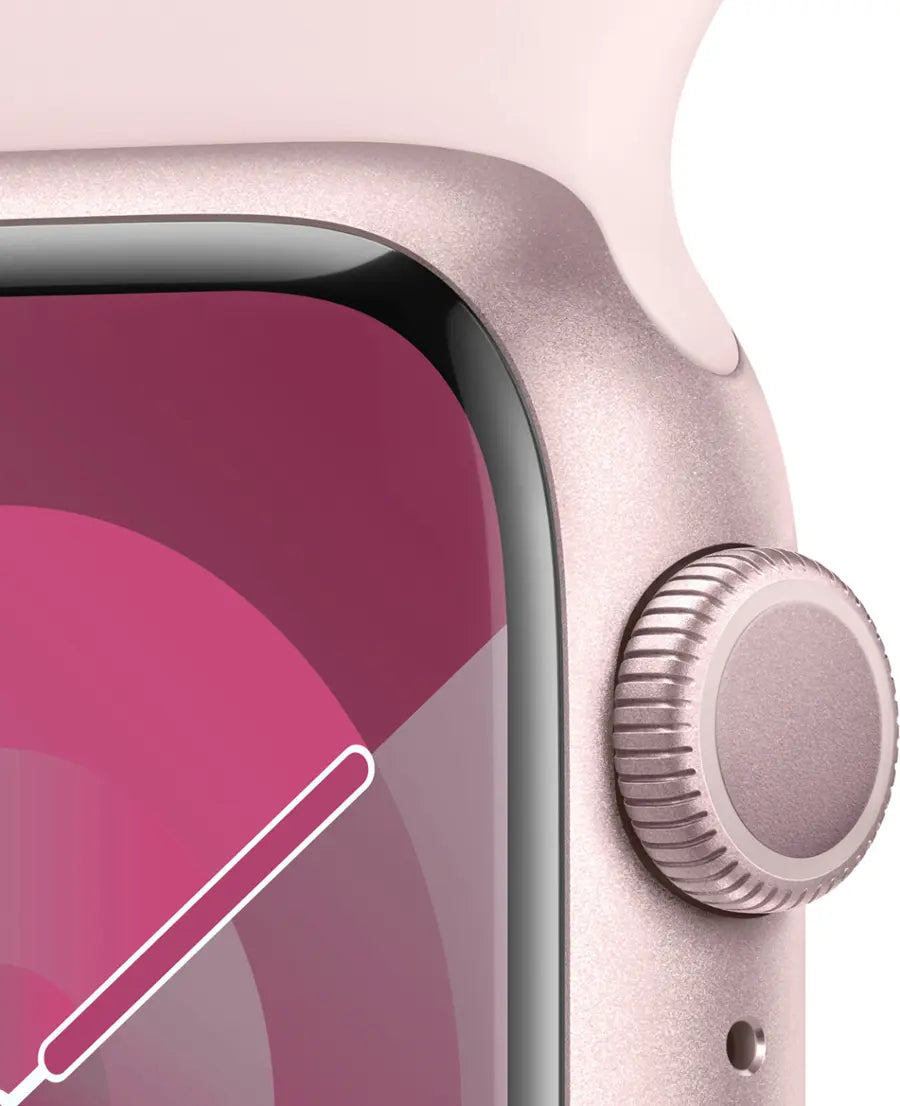 Apple Watch Series 9 (2023) – 45mm GPS Wi-Fi – Aluminum Case with Sport Band | Techable