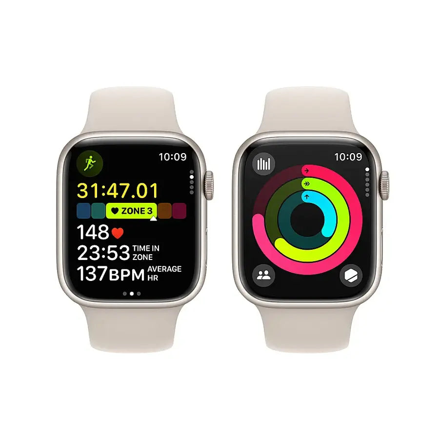 Apple Watch Series 9 (2023) – 45mm GPS Wi-Fi – Aluminum Case with Sport Band | Techable