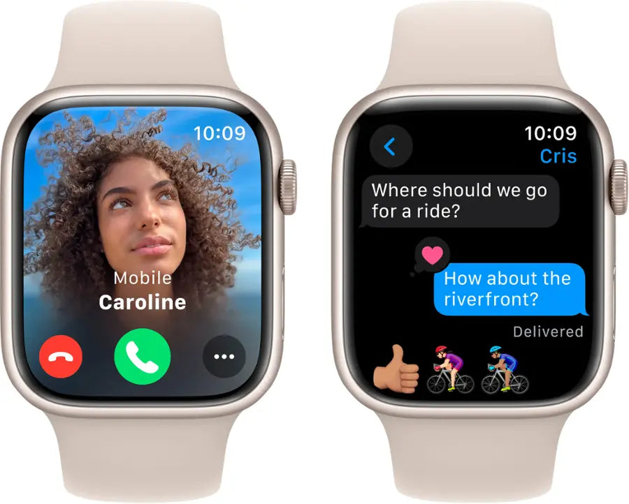 Apple Watch Series 9 (2023) – 45mm GPS Wi-Fi – Aluminum Case with Sport Band | Techable