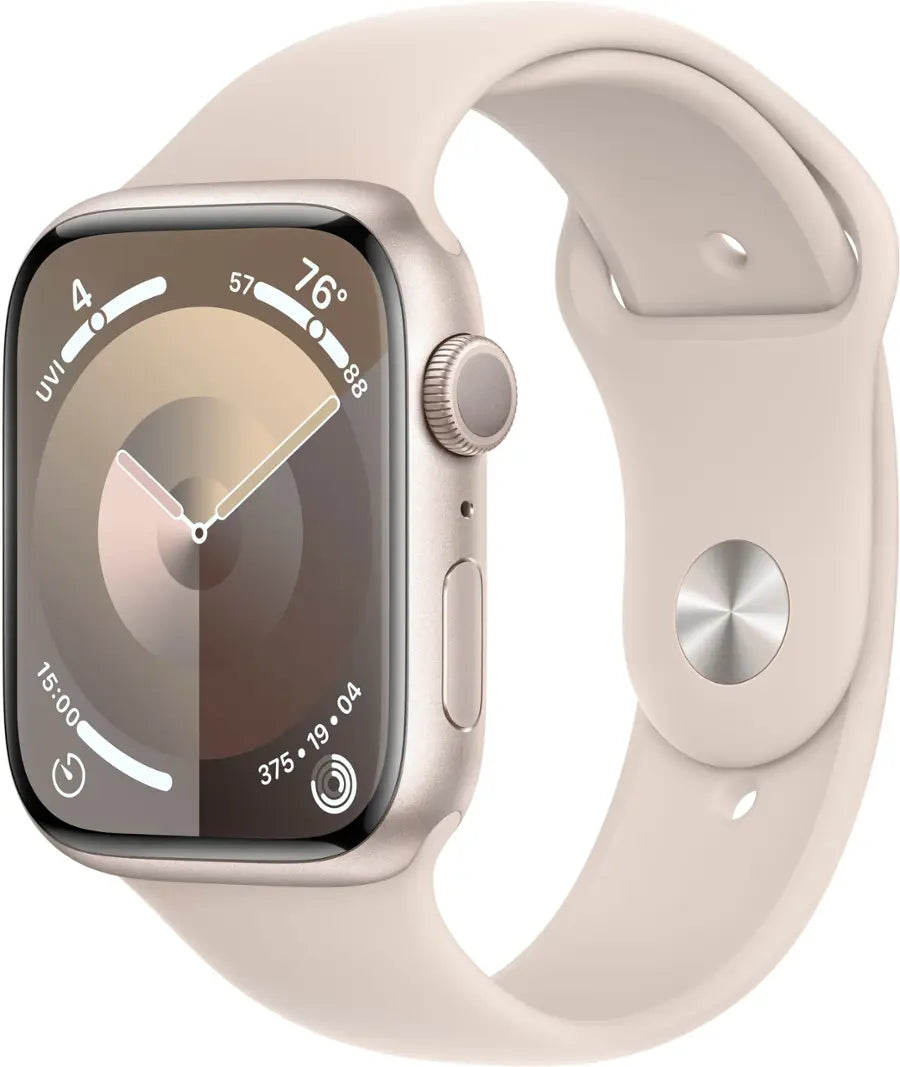 Apple Watch Series 9 (2023) – 45mm GPS Wi-Fi – Aluminum Case with Sport Band | Techable