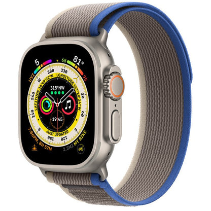 Apple Watch Ultra 3 2025 49mm Titanium Blue/Gray Trail Loop M/L | Techable