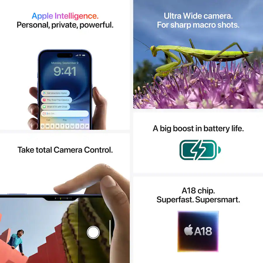 Apple iPhone 16 6.1" Teal |Techable