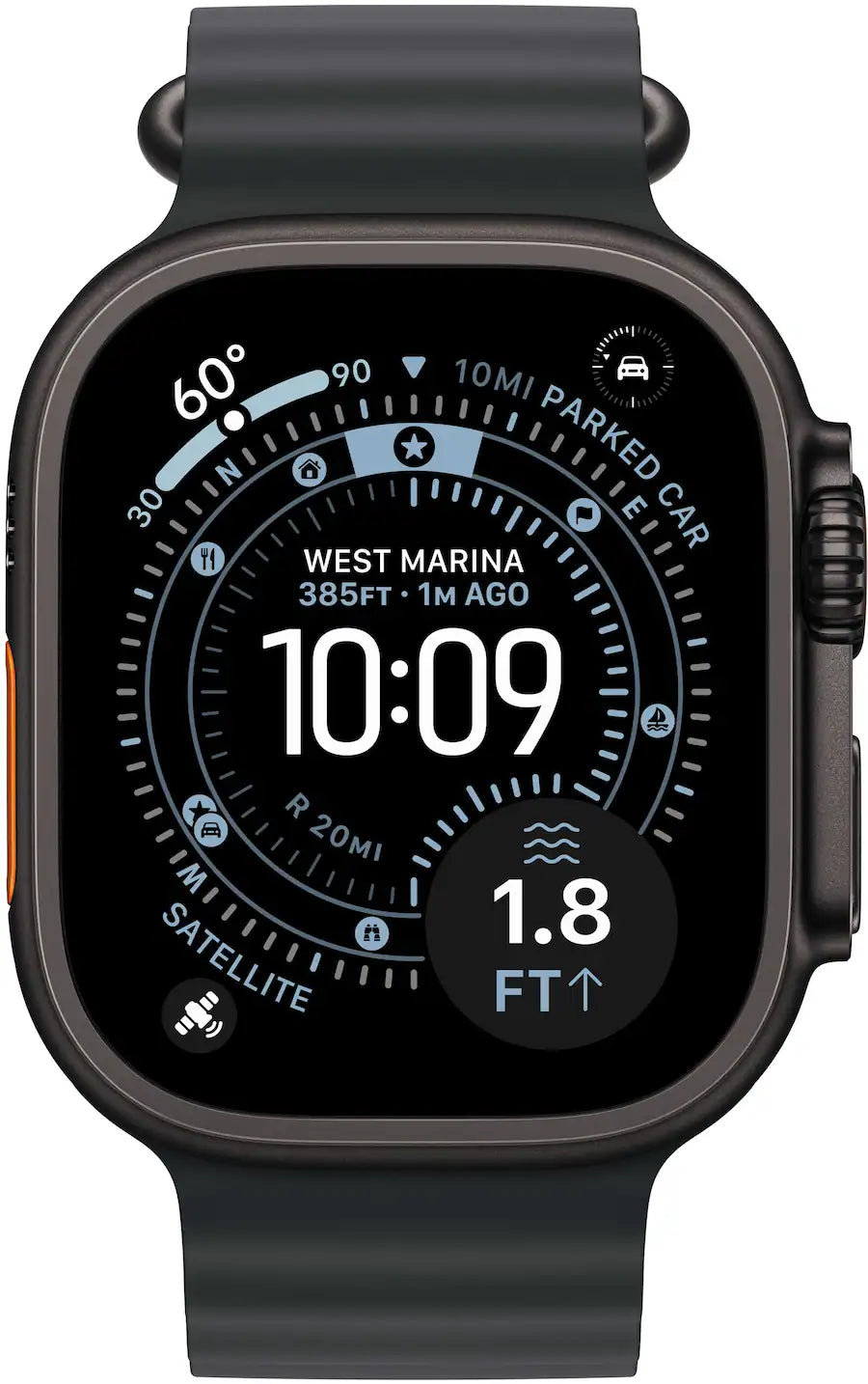Apple Watch Ultra 3 2025 49mm Black Titanium | Techable