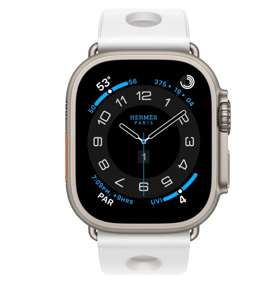 Apple Watch Ultra 3 Hermes Titanium White | Techable