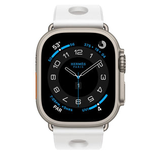 Apple Watch Ultra 3 Hermes Titanium White | Techable