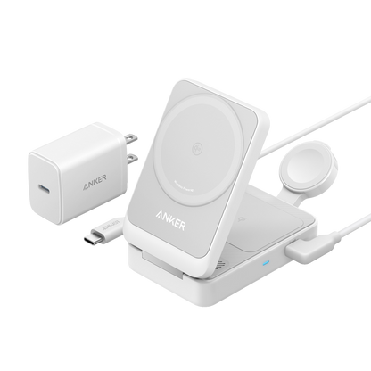 Anker MagGo Wireless Charging Station (Foldable 3-in-1)