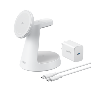 Anker MagGo Wireless Charging Station (3-in-1, Dock Stand)