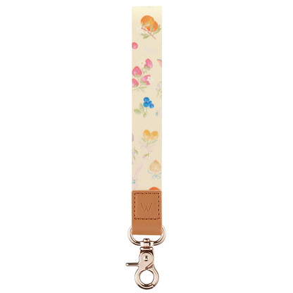 Berry Blossom Wrist Lanyard