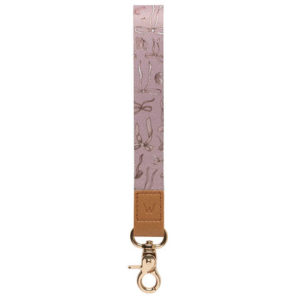 Blush and Bows Wrist Lanyard
