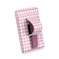 Blushing Gingham Magnetic Wallet