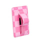 Bubblegum Check Magnetic Wallet
