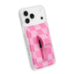 Bubblegum Check Magnetic Wallet