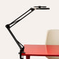 Black Canvas Lamp with Desk Clamp