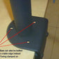 DSCLB Monitor Desk Stand Height Adjustable Clamp-on VESA