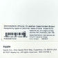 Apple Leather Case with MagSafe Snap‑On Leather Cover Orange / Golden Brown