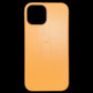 Apple Leather Case with MagSafe Snap‑On Leather Cover Orange / Golden Brown