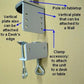DF17CL Monitor Desk Stand and Arm - Clamp-on desk - height adjustable