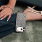 Platinum Predator | Black & White Cheetah Print iPhone Case