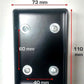 DW40B Monitor Wall Mount & Speaker Wall Mount with Tilt