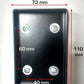 DW50B VESA Monitor Wall Mount Bracket  Swivels, Tilts and Rotates