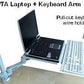 DVC04-DLPTA - Rolling Laptop Pole Cart
